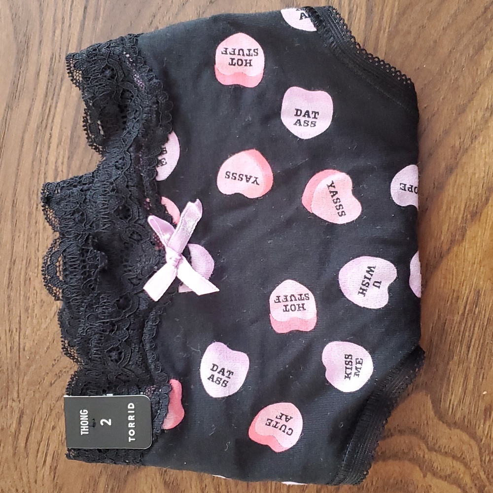 Valentine's thong